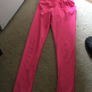 Basic pink leggings (space dye)